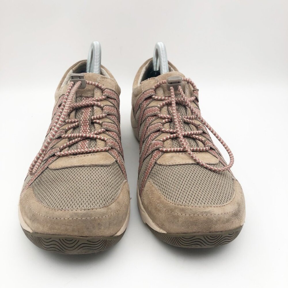 DANSKO Honor Sneakers Tan Leather Cinch Cord EU 40 Womens 10 - Picture 2 of 12